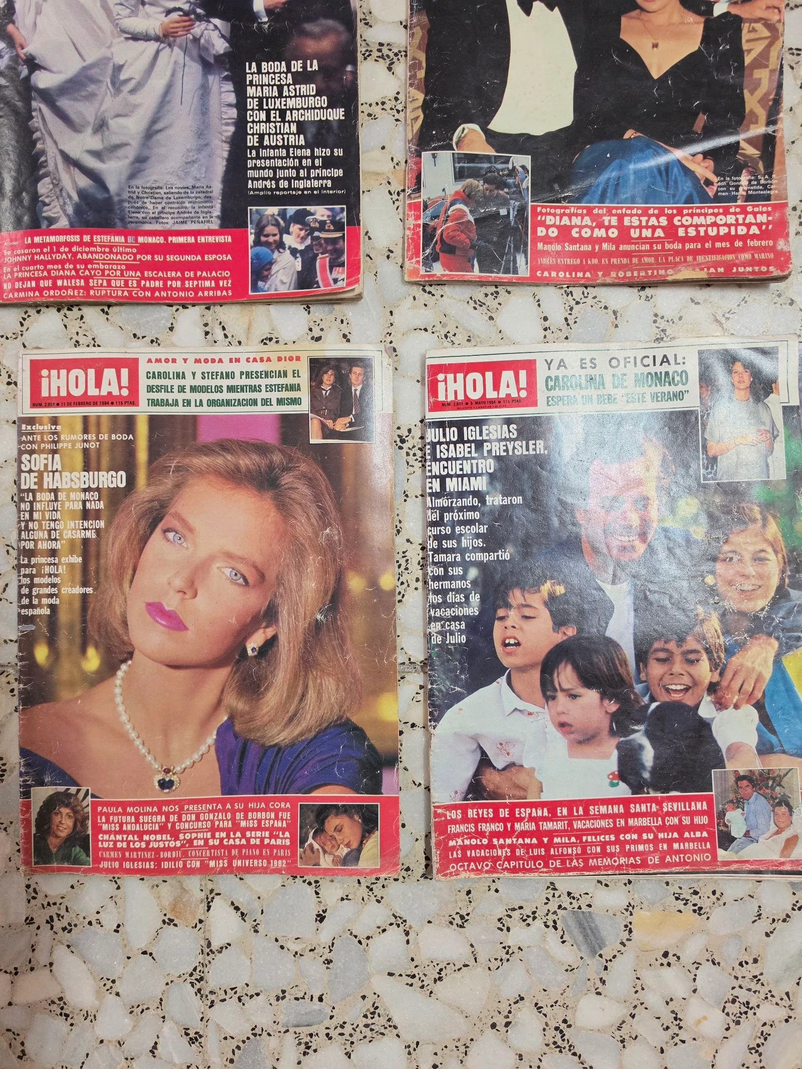 Lote de 12 revistas "Hola" antiguas, – photo 7